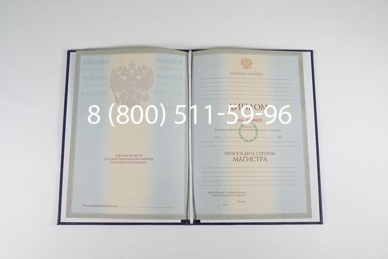 Диплом магистра 2003-2009 годов в Сыктывкаре