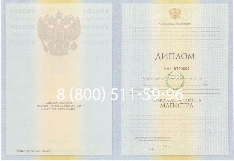 Купить Диплом магистра 2010-2011 годов в Сыктывкаре